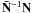 \hbox{$\Nbar^{-1} \N$}