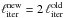 \hbox{$\ell^{\mathrm{new}}_{\mathrm{iter}} = 2 \, \ell^{\mathrm{old}}_{\mathrm{iter}}$}