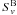 \hbox{$S_v^{\rm B}$}