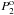 \hbox{$P^{\rm o}_{2}$}