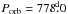 \hbox{$P_{\rm orb}=778\fd0$}