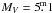 \hbox{$M_{ V} = 5\fm1$}