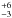 \hbox{$^{+6}_{-3}$}