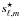 \hbox{$s^\star_{\ell,m} $}