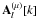 \hbox{${\bf A}^{(\mu)}_l[k]$}