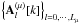 \hbox{$\left\{ {\bf A}^{(\mu)}_l[k] \right\}_{l=0,\cdots,L_\mu}$}