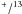 \hbox{$^+/^{13}$}