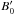 \hbox{$B'_{0}$}