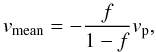 \begin{equation} \va = -\frac{f}{1-f}v_{\rm p}, \label{eq.ohta} \end{equation}