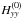 \hbox{$H^{(0)}_{yy}$}