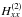\hbox{$H_{xx}^{(2)}$}