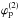 \hbox{$\varphi_{\rm p}^{(2)}$}