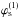 \hbox{$\varphi_{\rm s}^{(1)}$}