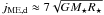 \hbox{$j_\mathrm{ME,d} \approx 7 \sqrt{GM_\star R_\star}$}