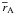 \hbox{$\overline{r}_\mathrm{A}$}