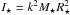 \hbox{$I_{\star} = k^2 M_{\star} R_{\star}^2$}