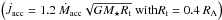 \hbox{$\left(\dot{J}_\mathrm{acc} = 1.2~\dot{M}_\mathrm{acc} \sqrt{GM_\star R_\mathrm{t}}\; \mathrm{ with } R_\mathrm{t} = 0.4~R_\mathrm{A}\right)$}