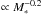 \hbox{$\propto M_*^{-0.2}$}