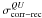 \hbox{$\sigma^{QU}_{{\rm corr}-{\rm rec}}$}