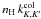 \hbox{$n_{\mathrm{H}}\, k_{K,K'}^{\mathrm{col}}$}