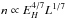 \hbox{$n \propto E_H^{4/7} L^{1/7}$}