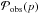 \hbox{$\pobsp (p)$}