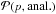 \hbox{$\pp (p,{\rm anal.})$}