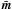 \hbox{$\bar{\vec{m}}$}
