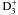 \hbox{${\rm D}_3^+$}