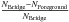 \hbox{$\frac{N_\mathrm{Bridge}-N_\mathrm{Foreground}}{N_\mathrm{Bridge}}$}