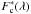 \hbox{$F^*_{\rm c}(\lambda)$}