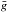 \hbox{$\bar{g}$}