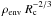 \hbox{$\rho_{\rm env}~R_{\rm c}^{-2/3}$}