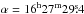 \hbox{$\alpha=16^{\rm h}27^{\rm m}29\fs4$}