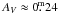 \hbox{$A_{V}\approx 0\fm24$}