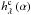 \hbox{$h_\lambda^{\rm c}\Paren{\alpha}$}