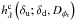 \hbox{$h_\lambda^{\rm c}\Paren{\delta_{\rm u} ; \delta_{\rm d}, D_{\phi_{\rm r}}}$}