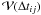\hbox{$\mathcal V(\Delta t_{ij})$}