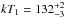 \hbox{$kT_1=132 ^{+2} _{-3} $}
