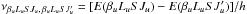 \hbox{$\nu_{\beta_u L_u S J_u, \, \beta_u L_u S J_u^{\prime}}= [E(\beta_u L_u S J_u) - E(\beta_u L_u S J_u^{\prime})]/h$}