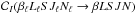\hbox{$\mathcal{C}_I(\beta_{\ell} L_{\ell} S J_{\ell} N_{\ell} \rightarrow \beta L S J N)$}