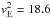 \hbox{$v_{\rm E}^{2}=18.6$}