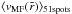 \hbox{$\langle v_{\rm MF}(\tilde{r})\rangle_{\rm 51spots}$}