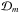 \hbox{$\mathcal{D}_m$}