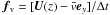 \hbox{$\vec f_{\rm v} = [\vec U(z) - \bar v\vec e_y]/\Delta t$}