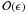 \hbox{${\cal O}(\epsilon)$}