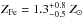 \hbox{$Z_{\rm Fe} = 1.3_{-0.5}^{+0.8}~Z_\odot$}