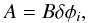 \appendix \setcounter{section}{1} \begin{equation} A=B\delta \phi_{i},\label{eq:delta_x_solutions} \end{equation}