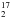 \hbox{$_2^{17}$}