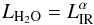 \begin{equation} L_{\rm H_2O} = L_{\rm IR}^\alpha \label{eq1000} \end{equation}